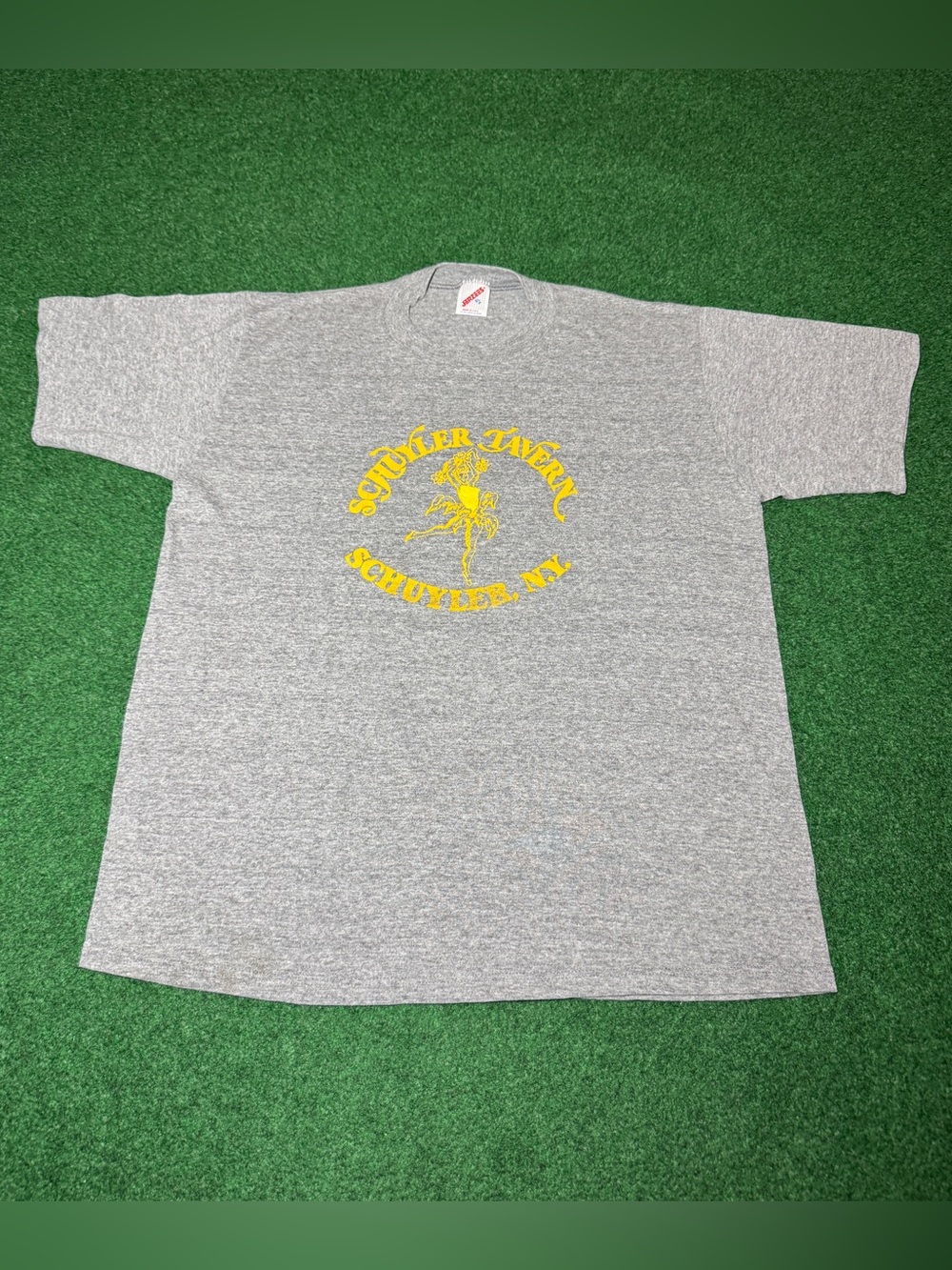 Schuyler Tavern Vintage T Shirt 80s 90s Schuyler New York L/XL 21x27 Shirt